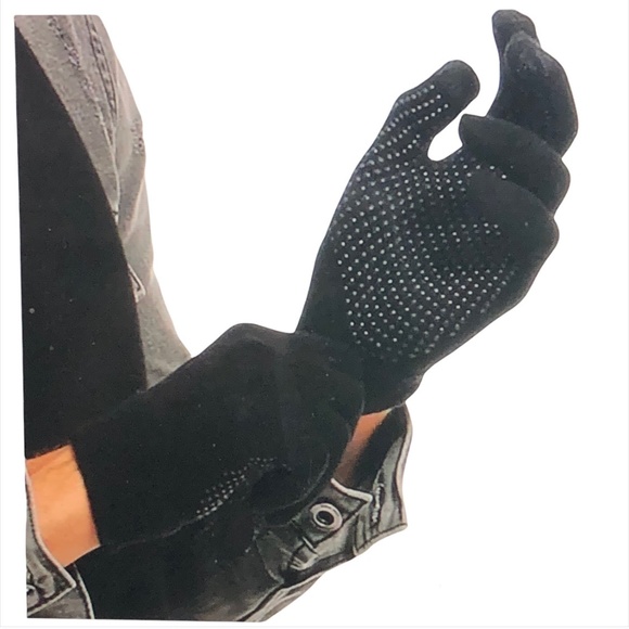 Women's Winter touchscreen Gloves Anti-skid Black Gloves - Picture 1 of 16